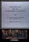 Cronología de la Literatura Española. Siglos Xviii y Xix