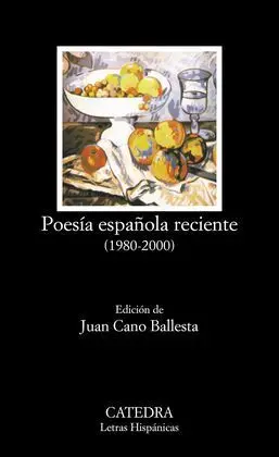 Poesía Española Reciente (1980-2000)