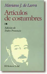 Artículos de Costumbres