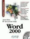 Word 2000 con Cd-Rom. Manual Fundamental
