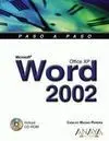 Word 2002 Paso a Paso. Con C-Rom