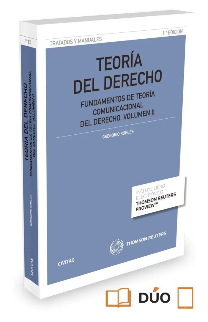Teoría del Derecho (Volumen Ii) (Papel + E-Book)