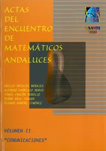 (2Tom) Actas del Encuentro de Matematicos Andaluces.