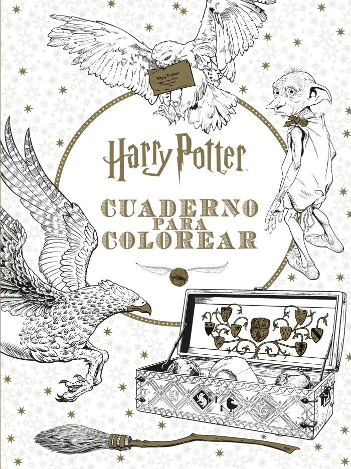 Harry Potter: Cuaderno para Colorear