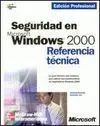 Seguridad en Microsoft Windows 2000 Referencia Tecnica