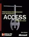 Programación Avanzada con Microsoft Access, Versión 2002