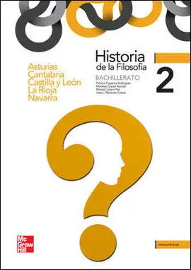 Historia de la Filosofía, 2 Bachillerato