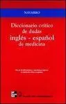 Diccionario Crítico de Dudas Inglés-Español de Medicina
