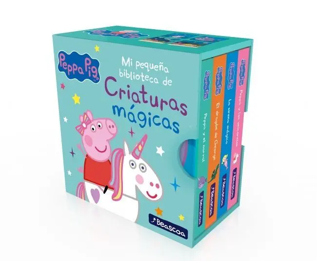 Peppa Pig. Libro Juguete - mi Pequeña Biblioteca de Criaturas Mágicas. Sirenas,