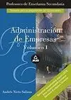 Temario Vol. 1 Administración de Empresas Profesores de Enseñanza Secundaria