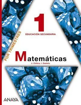Matemáticas 1. (Por Trimestres)