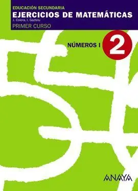 Matemáticas, Eso, 1 Ciclo. Cuaderno de Ejercicios 2