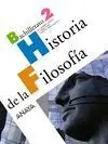 Historia de la Filosofía, 2 Bachillerato