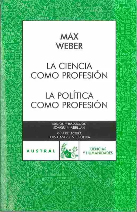 La Ciencia Como Profesión/La Política Como Profesi