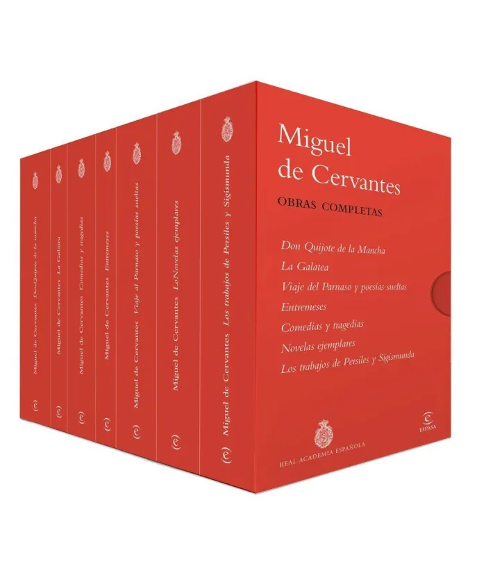 Estuche Obras Completas Miguel de Cervantes