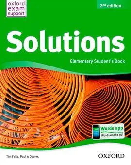 Solutions 2Nd Edition Elementary. Student's Book Pack