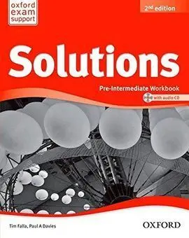 Solutions 2Nd Edition Pre-Intermediate. Workbook Cd Pack
