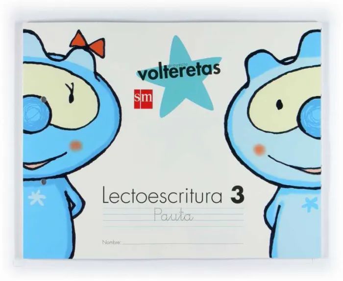 Cuaderno Lectoescritura 4 Años Nivel 3 Pauta