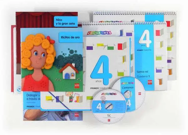 Colorines, Educación Infantil, 4 Años. 1 Trimestre