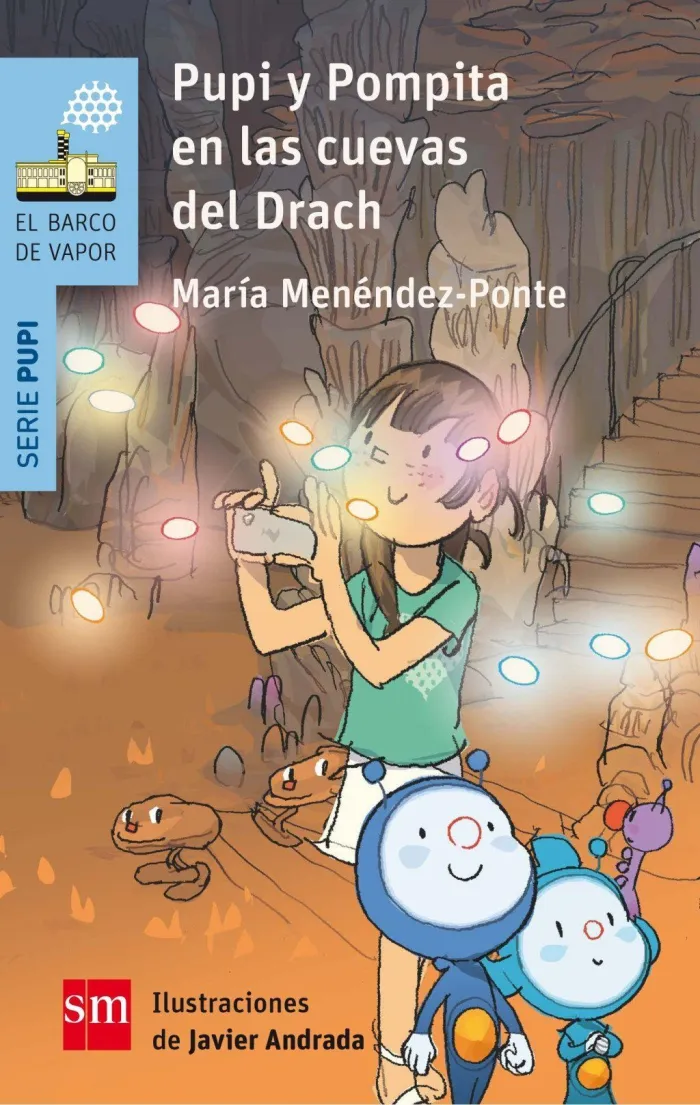 Pupi y Pompita en las Cuevas del Drach