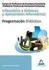 Programacion Didactica Informatica y Sistemas y Aplicaciones Informaticas