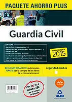 Paquete Ahorro Plus Guardia Civil Plus 2015 (7 Libros)