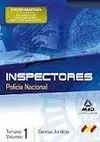 Temario Vol. 1 Inspectores Policia Nacional. Ciencias Juridicas