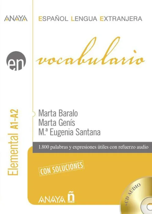 Vocabulario A1-A2. Nivel Elemental