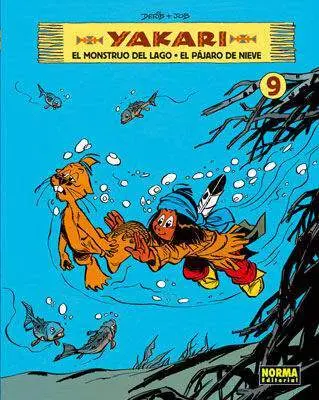 Yakari 9, el Monstruo del Lago el Pájaro de Nieve