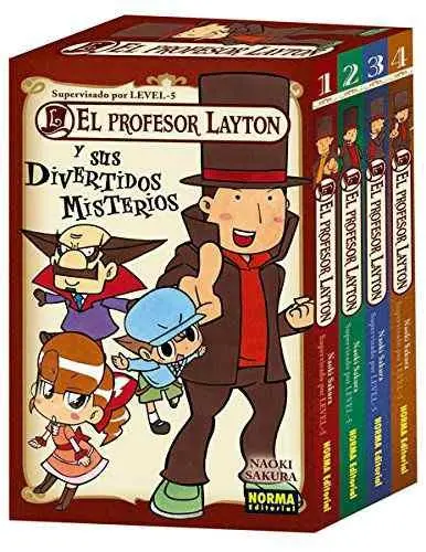 Pack el Profesor Layton y Sus Divertidos Misterios
