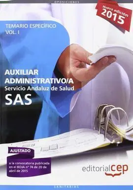 Auxiliar Administrativo. Servicio Andaluz de Salud (Sas). Temario