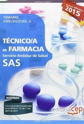 Tecnico en Farmacia Sas Vol Ii