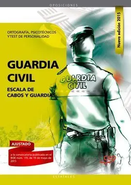 Guardia Civil Ortografia Psicotecnicos y Test de Personalid