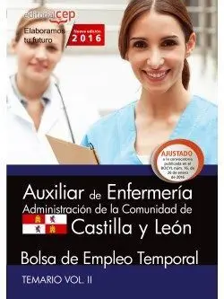 Auxiliar de Enfermería. Administración de la Comunidad de Castilla y León. Bolsa