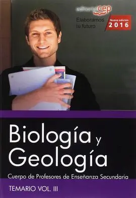 Temario Vol. Iii Biologia y Geologia Cuerpo de Profesores de Enseñanza Secundari