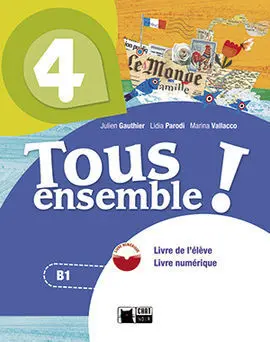 Tous Ensemble 4 Livre de L'eleve Andalucia