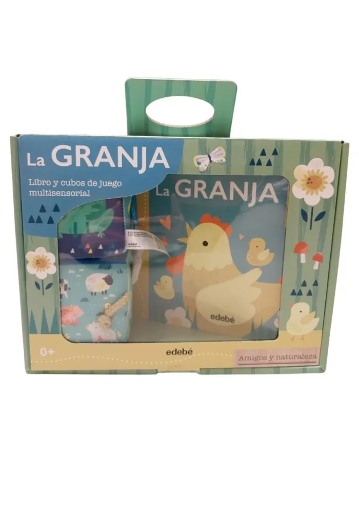 La Granja Libro y Cubos de Juego Multisensorial