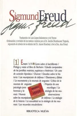 Sigmund Freud 1. Ensayos del 1 Al 16