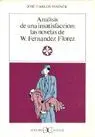 Analisis Insatisf Novelas de W F Florez