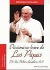 Diccionario Breve de los Papas