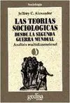Teorías Sociológicas Desde la Segunda Guerra Mundial