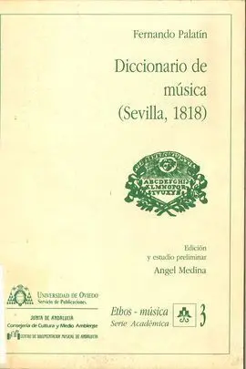 Diccionario de Musica (Sevilla, 1818)