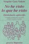 No He Visto lo que He Visto