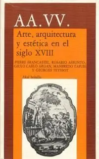 Arte, Arquitectura y Estética en el Siglo Xviii