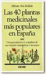 Las 40 Plantas Medicinales Más Populares de España
