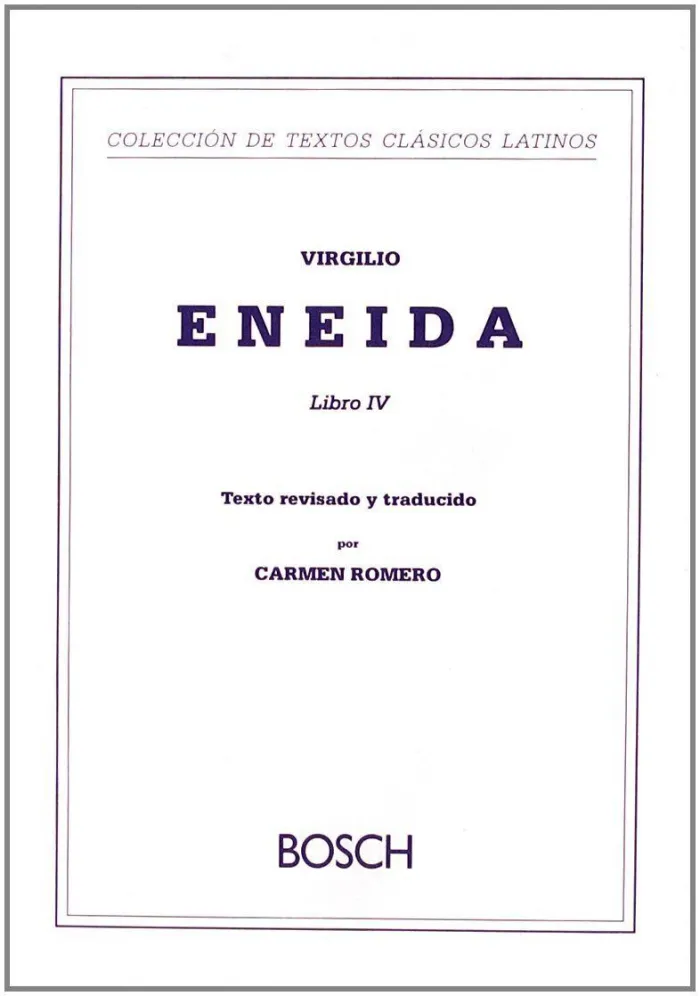 Eneida. Libro Iv (Bilingue)