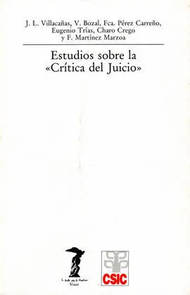 Estudios Sobre la Crítica del Juicio