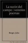 Razon del Campo, la. Veintiun Poemas