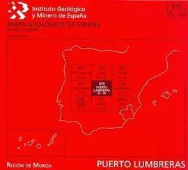 Puerto Lumbreras, 975: Mapa Geológico de España Escala 1:50. 000