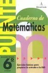 Puente, Matemáticas, 6 Educación Primaria, 3 Ciclo. Cuaderno